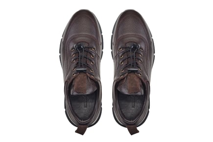 Kahverengi Bağcıklı Erkek Sneaker -42102-