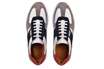 Hakiki Deri Vizon Erkek Sneaker Ayakkabı