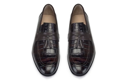Kahverengi Klasik Loafer Kösele Erkek Ayakkabı -7555-