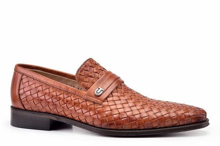 Taba Klasik Kösele Erkek Loafer Ayakkabı