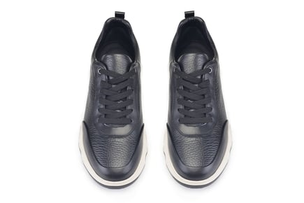Siyah Bağcıklı Sneaker Erkek Ayakkabı