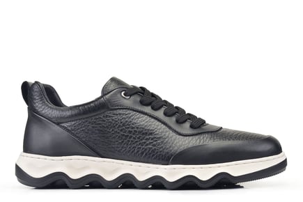 Siyah Bağcıklı Sneaker Erkek Ayakkabı