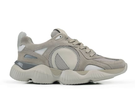 Bej Bağcıklı Sneaker Erkek Ayakkabı