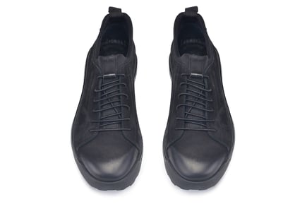Siyah Nubuk Casual Sneaker