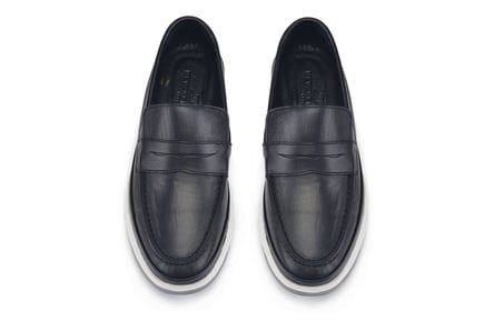 Siyah Penny Loafer Yazlık Erkek Ayakkabı