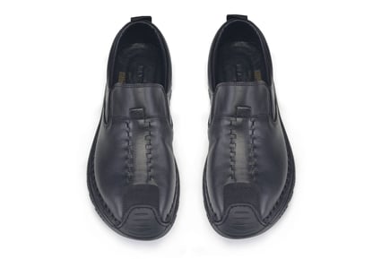 Siyah Slip On Yazlık Ayakkabı