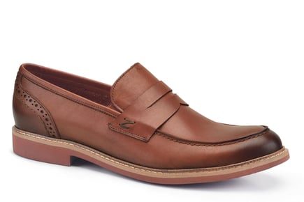 Taba Yazlık Loafer Erkek Ayakkabı
