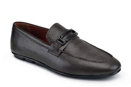Kahverengi Tokalı Yazlık Loafer