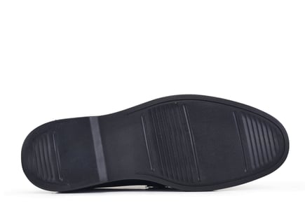 Siyah Tokalı Loafer Erkek Ayakkabı