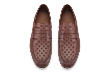 Taba Yazlık Loafer Erkek Ayakkabı