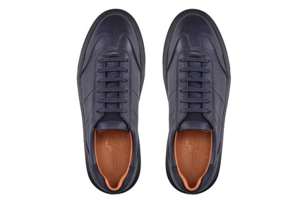 Lacivert Bağcıklı Erkek Sneaker Ayakkabı