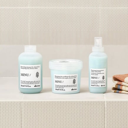 MINU Boyalı Saçlar İçin Renk Koruyucu ve Parlaklık Veren Saç Bakım İksiri 150 ml