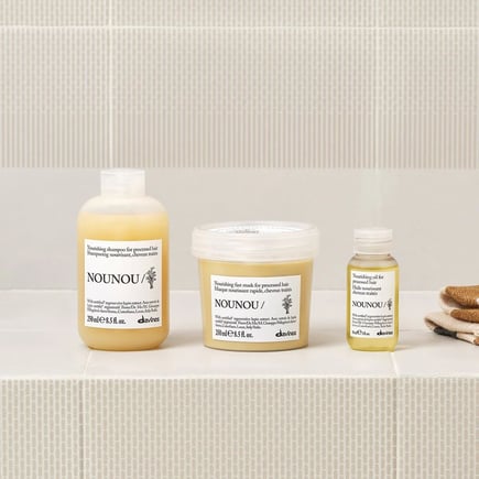 NOUNOU Kuru ve Yıpranmış Saçlar İçin Yoğun Besleyici Saç Bakım Maskesi 250 ml
