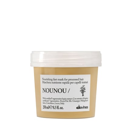 NOUNOU Kuru ve Yıpranmış Saçlar İçin Yoğun Besleyici Saç Bakım Maskesi 250 ml