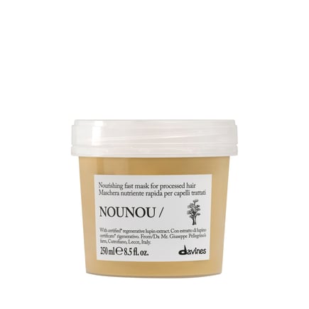 NOUNOU Kuru ve Yıpranmış Saçlar İçin Yoğun Besleyici Saç Bakım Maskesi 250 ml