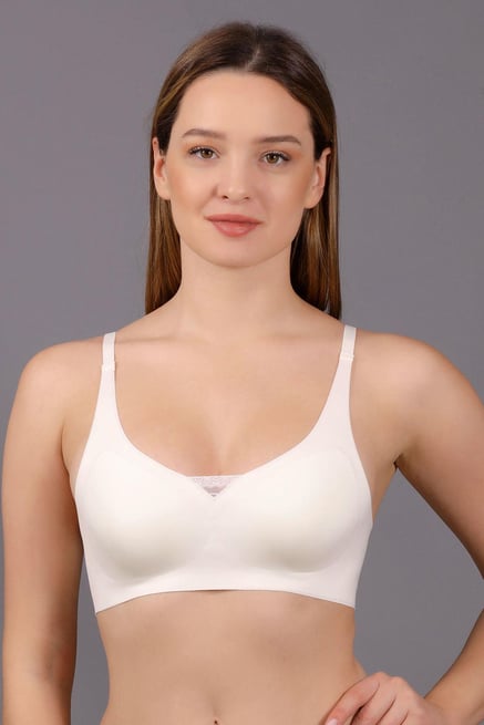 Mısırlı New Bra Desteksiz Hayalet Ekru Sütyen - 6110
