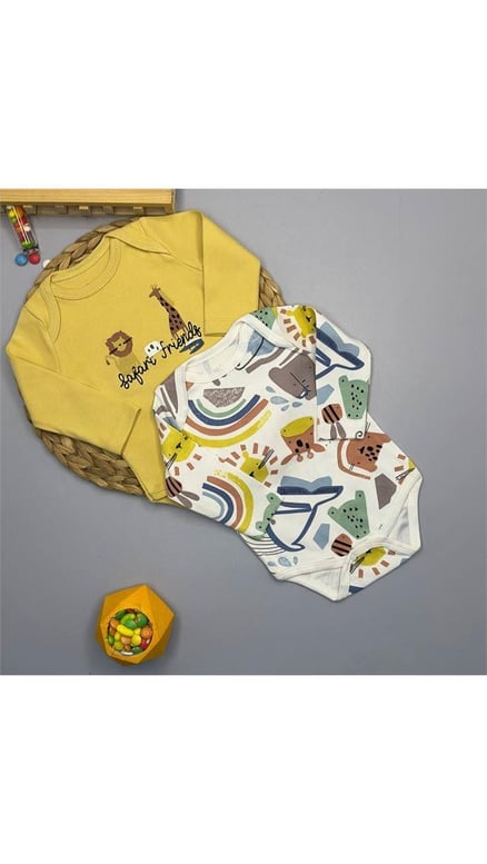 16442 Safari Friends 2'li Body SOFT HARDAL