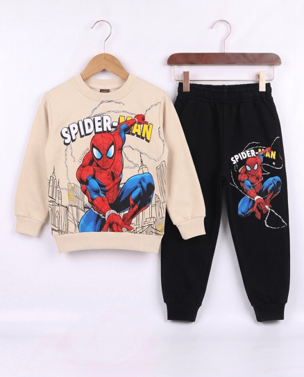 261076 Spiderman Baskılı Erkek Takım TAŞ