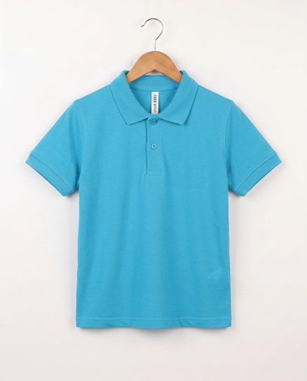 2626-2 Polo Yaka Okul Lakost T-shirt (11-14 Yaş) TRK