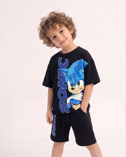 3003-5 Sonic Erkek Çocuk İkili Takım SİYAH
