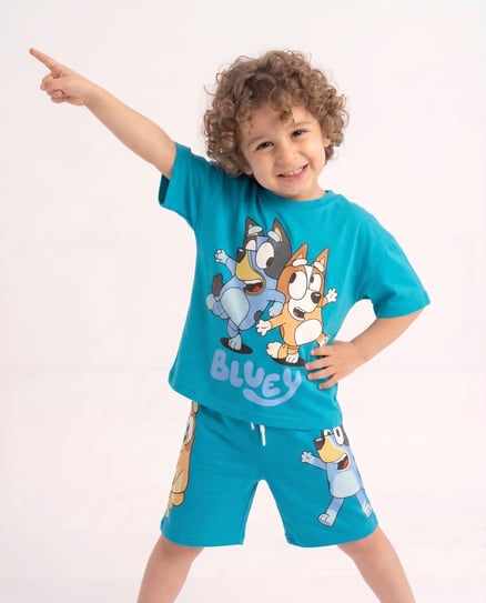 3004-2 Bluex Erkek Çocuk Takım MAVİ