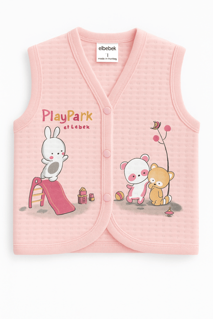 700 Play Park Kopitone Yelek PEMBE