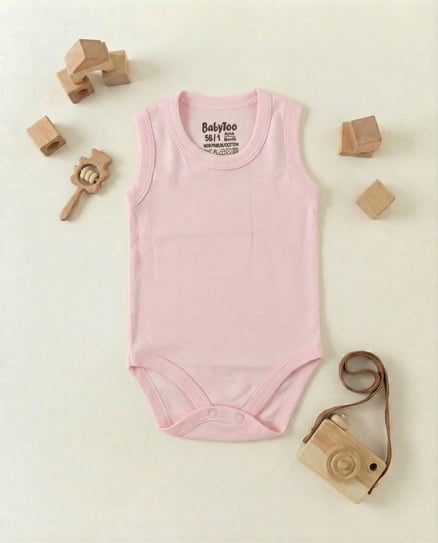 7164  Çıtçıtlı Zıbın Bady (3.5 - 6 Yaş) PEMBE