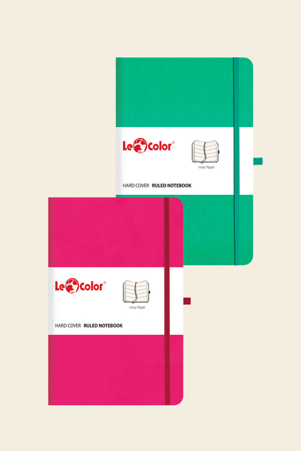 2'li Rec Note Defter Seti 13x21 Yeşil Desenli &Pembe2'li Rec Note Defter Seti 13x21 Yeşil Desenli & Pembe