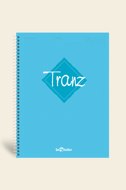 A4 Defter Kareli Turkuaz Tranz 200 syf 