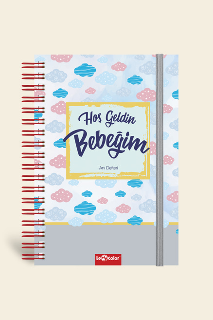Bebek Anı ve Anne Hamile Günlüğü Albüm Defter MaviBebek Anı Defteri ve Anne Hamile Albümü Mavi