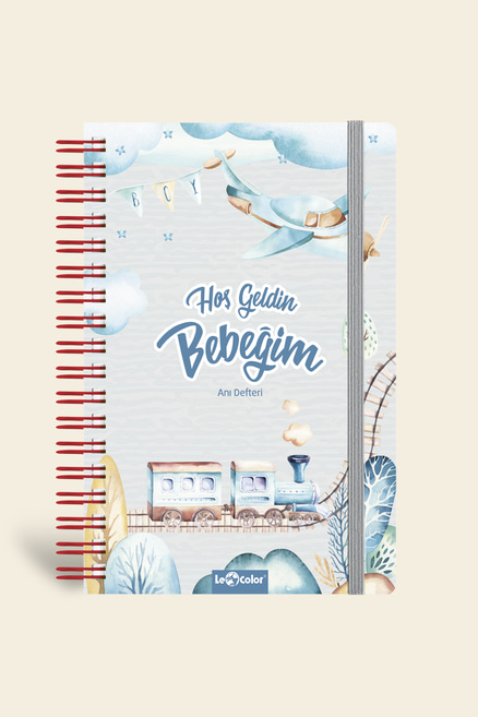 Bebek Anı ve Anne Hamile Günlüğü Albüm Defter ErkekBebek Anı Defteri ve Anne Hamile Albümü Erkek
