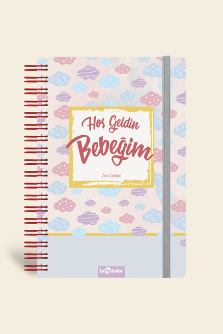 Bebek Anı ve Anne Hamile Günlüğü Albüm Defter PembeBebek Anı Defteri ve Anne Hamile Albümü Pembe