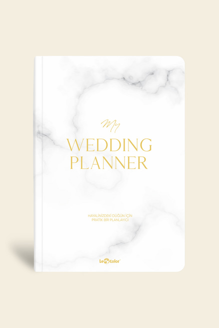 LE COLOR DÜĞÜN DEFTERİDüğün Planlayıcısı Set Wedding Planner Kit