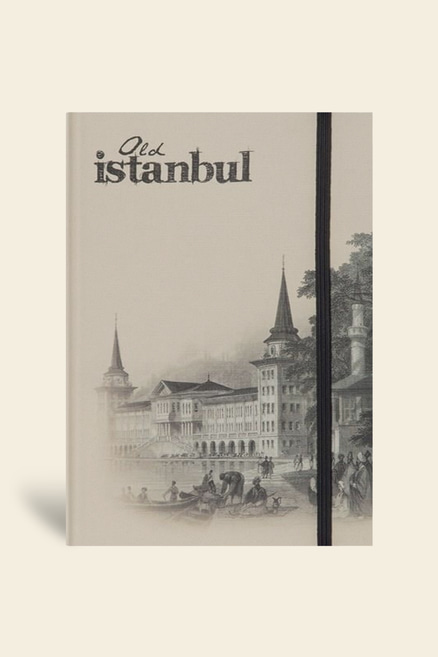 Eski İstanbul journal Çizgili Lastikli Kuleli