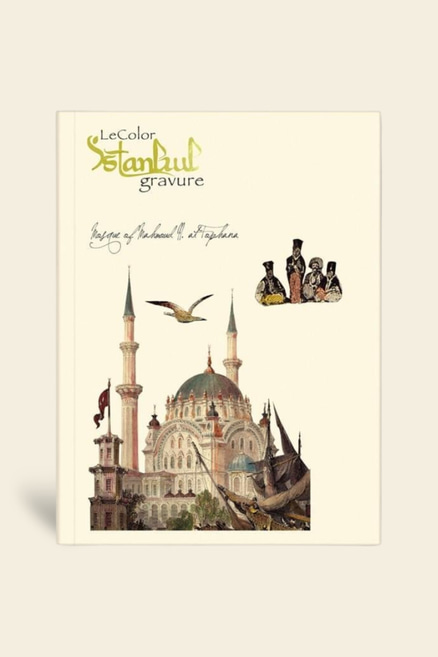 İstanbul Gravür Mini Journal Çizgili Tophaneİstanbul Gravür Mini Journal Çizgili Tophane