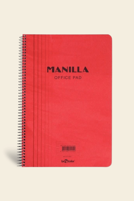 Manilla 17X24 Çizgili Sarı Bloknot Ofis Defteri | LeColor Manilla Ofis Defter 17x24 Çizgili Sarı