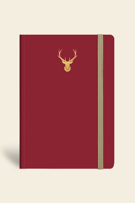 LE COLOR DEFTERMinimal Defter Kareli Bordo 17x24cm