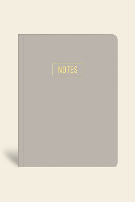 Notes Çizgili Kum Mini Defter 14x20 cm | LeColorNotes Mini Defter Çizgili Kum 14x20 cm