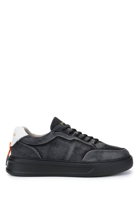Barracuda Erkek Hakiki Deri Siyah/Siyah Sneakers & Spor Ayakkabı