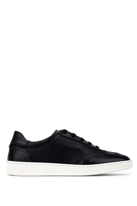Barracuda Erkek Hakiki Deri Siyah/Siyah Sneakers & Spor Ayakkabı