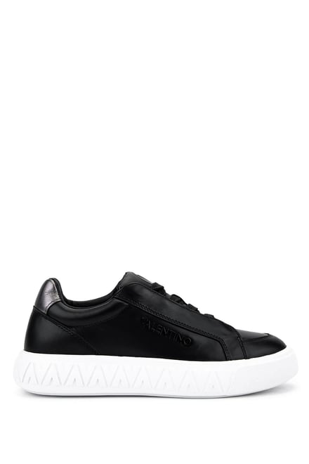 Mario Valentino Kadın Hakiki Deri Siyah Sneakers & Spor Ayakkabı