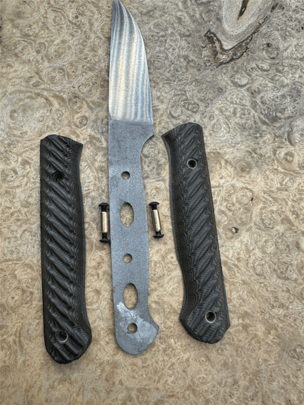 AEB-L Fruit Knife Making Kit 03, Blade, Handle and Screws