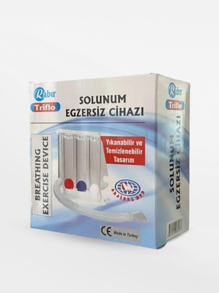 Rabır Triflo Solunum Egzersiz Cihazı
