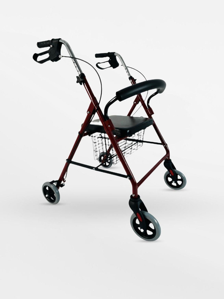 RESPİROX RR-01 4 TEKERLİ ROLATÖR (6 İNÇ TEKER) - SEPETLİ