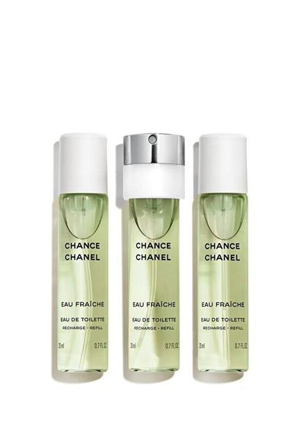 CHANEL Chance Eau Fraîche Twist Spray Refil Seti 3X20Ml