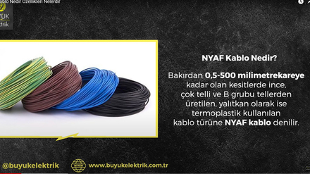 nyaf kablo nedir