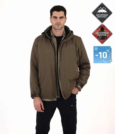 YDS XPRO LOGAN OUTDOOR MONT ERKEK -AÇIK HAKİ