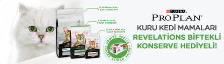 Proplan Kedi Mamaları Revelations Konserve Hediyeli!