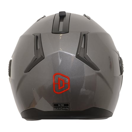 Beon B700 Çene Açılır Vizörlü Kask Gri