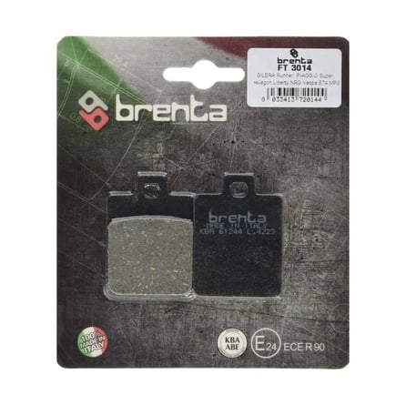 Brenta Organik Fren Balata Arka FT 3014 - SYM Fiddle III,Fiddle IV,Jet 4,Jet X,Symphony